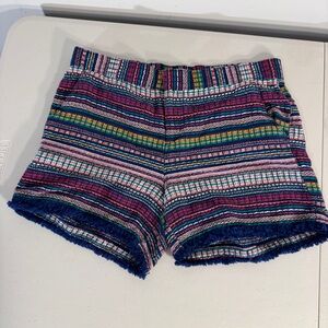 Old Navy Multicolor Striped Youth Shorts Sz 16